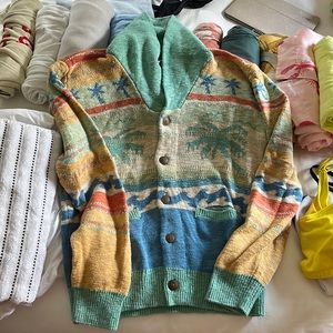 Palm Isle Cardigan - sz M